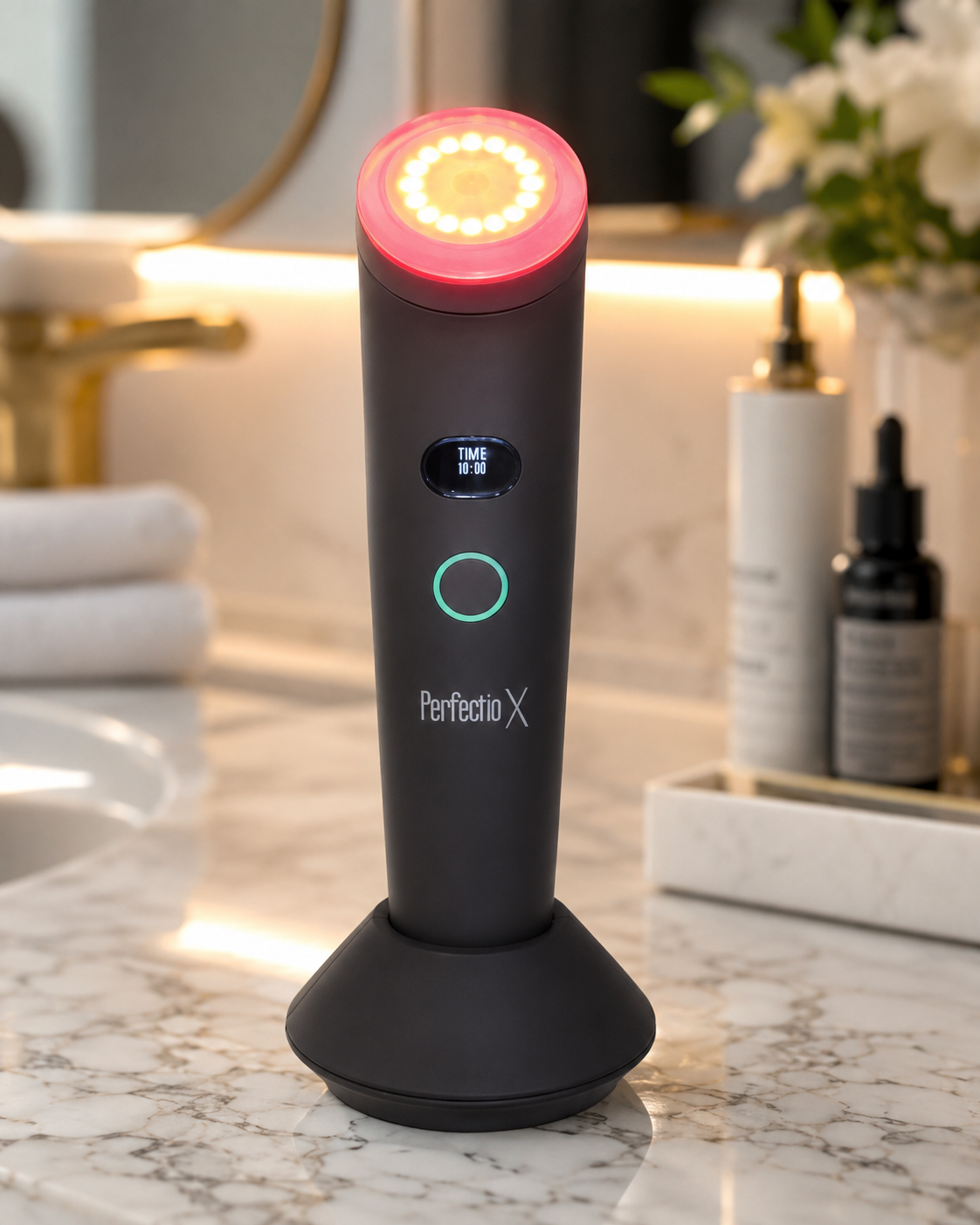 Perfectio X™ - Handheld Red & Infrared LED Facial Light Therapy Wand