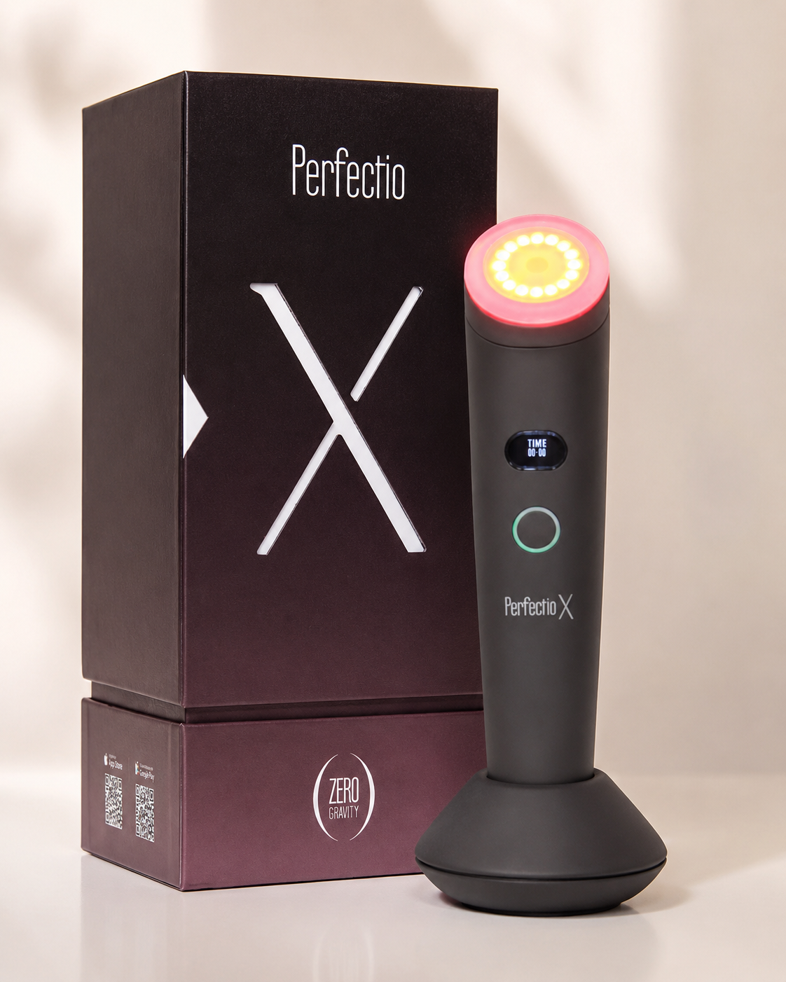 Perfectio X™ - Handheld Red & Infrared LED Facial Light Therapy Wand