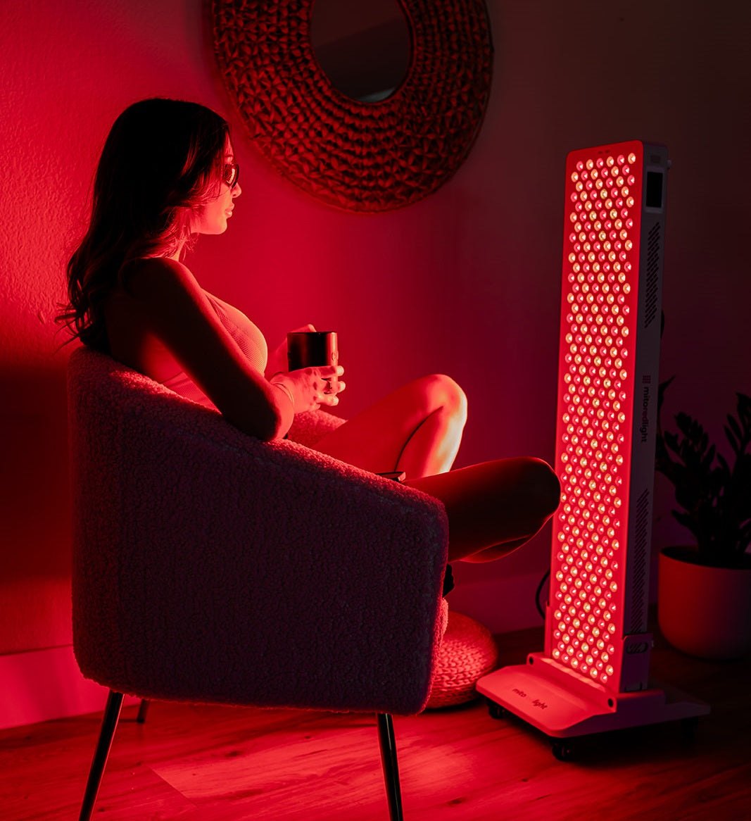 MitoPRO® X | Medical‑Grade Red & NIR Light Therapy Panel (6 Wavelengths, Touchscreen)
