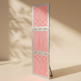 TrueLight Energy Trism red light therapy device three-panel on stand