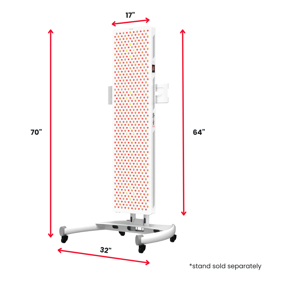 MitoPRO® X | Medical‑Grade Red & NIR Light Therapy Panel (6 Wavelengths, Touchscreen)